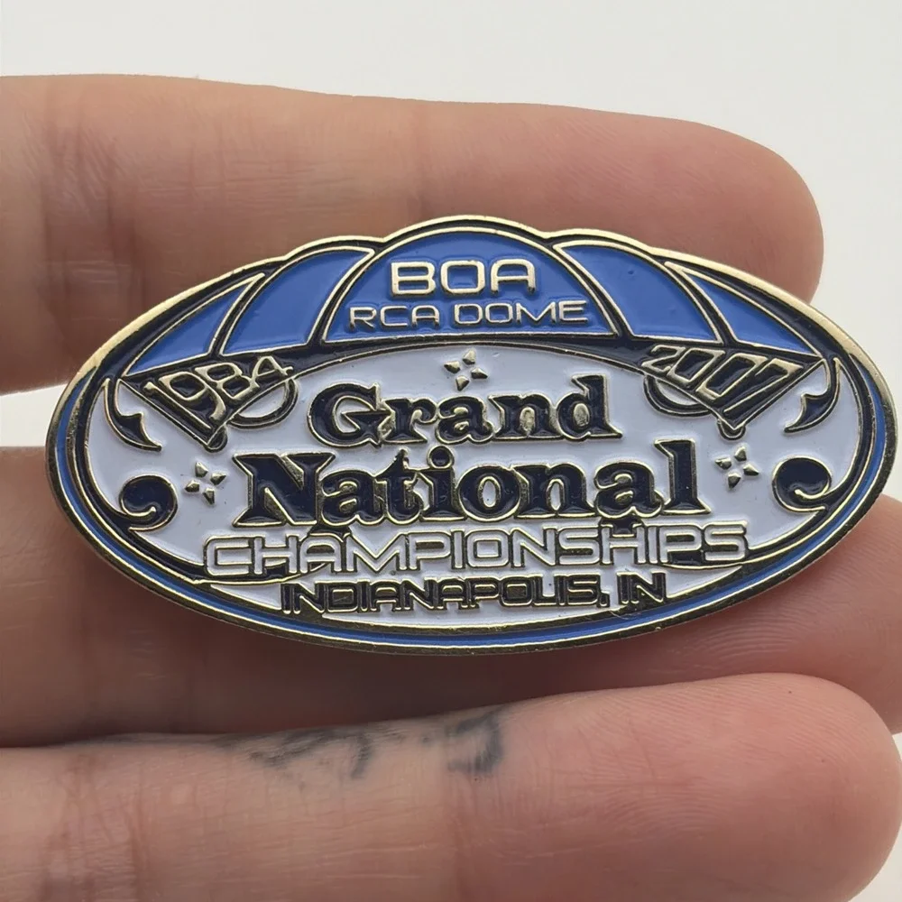 BOA RCA Dome Grand National Championships Indianapolis IN 2007 Lapel Hat Pin